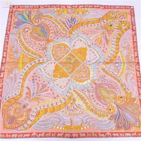 in the garden of the maharani hermes|Hermès Multicolor Le Jardin De La Maharani Silk Scarf .